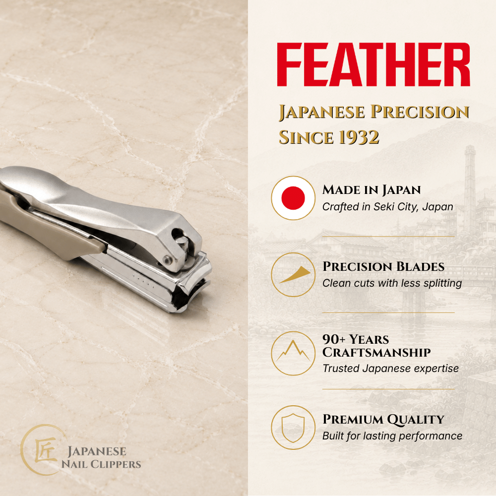 FEATHER Tokusen TN-S Japanese Nail Clippers