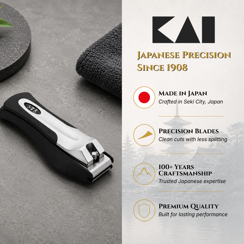 KAI HC-1801 Seki Magoroku Japanese Nail Clippers